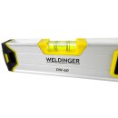 Digitale Magnet-Wasserwaage DW-60 Länge 60 cm Winkelmesser LCD-Display