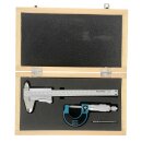 WELDINGER Präzisionsset Messschieber 150 mm und...