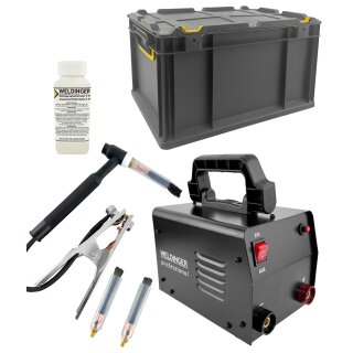 Clean perfekt CP300 Schweißnahtreinigungsgerät 300W inklusive Elektrolyt & Transportbox WELDINGER