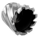 42 mm Vollschliff Kernbohrer HSS M2 Weldon für Magnetbohrmaschinen