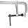 WELDINGER Schlosser-Schraubzwinge Ganzstahl 120x600 mm mit beweglicher Druckplatte
