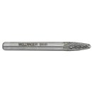 HM Frässtift Typ F 6 mm für Metall für Geradschleifer 6 mm Schaft
