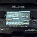 WELDINGER MEW 2002 SYN puls pro 200A synergisches MIG/MAG Puls-Schweißgerät Vierrollenantrieb