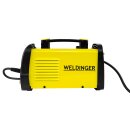 WELDINGER ME 1300 GASFLUX Fülldrahtschweißgerät im Koffer  + 1kg Fülldraht + Stromdüsen + Fülldraht-Gasdüse