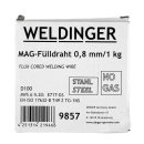 WELDINGER ME 1300 GASFLUX Fülldrahtschweißgerät im Koffer +  Elektroden + 1kg Fülldraht + Stromdüsen + Fülldraht-Gasdüse