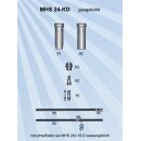 Holch MIG/MAG Brenner MHS24-KD 35 mm² 4 m Euroanschluss WELDINGER Professional Made in Germany