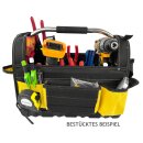 Werkzeugtasche Hard Base 24x35x40 mit stabilem Rohrgriff von WELDINGER