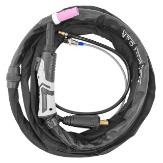 WP26 flexpro control 4 m 5-polig T50 WIG Schlauchpaket flexible Biegung 13 mm Stecker Gas NW5 WELDINGER