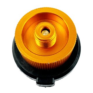 Adapter Butangasflasche auf Schraubkartusche 7/16"