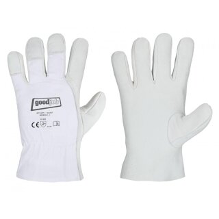 WIG Schweißhandschuhe, kurz Nappaleder + Baumwollrücken Gr.8  goodjob Feldtmann