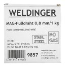 WELDINGER ME 130 mini FLUX ECO Fülldrahtschweißgerät mit Fülldraht und Zubehör