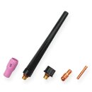 WP9 flex vario WIG Schlauchpaket 5 polig DX16 flexible Biegung 9 mm Stecker Gas NW5 der kleine filigrane