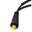 WP9 flex vario WIG Schlauchpaket 5 polig DX16 flexible Biegung 9 mm Stecker Gas NW5 der kleine filigrane