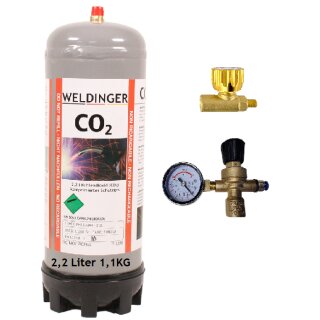 Gas-Aufrüstset für ME 1300 Miniflux von WELDINGER