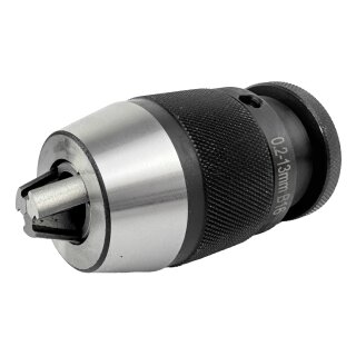 kompaktes Schnellspannbohrfutter 0,2-13,0 mm B16 Konus für Tischbohrmaschine TB-2500 ab 10/2025