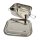 Lunchbox Aktion Edelstahl Einzelfach 195x140x63 mm Sicherheitsverschluss ohne Dichtung