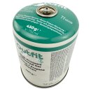 Gas-Schraubkartusche 450 g Butan und Propan 7/16" Eurogewinde