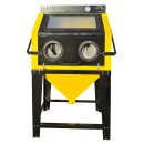 Vertikale Sandstrahlkabine SK 1000 mit Absauggebläse/Filtereinheit  von WELDINGER