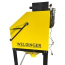 Vertikale Sandstrahlkabine SK 1000 mit Absauggebläse/Filtereinheit  von WELDINGER