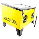Sandstrahlkabine SK 200 mit Absauggebläse für freie Sicht von WELDINGER