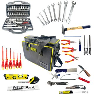 Elektriker Werkzeugtasche eco Grundsortiment VDE von WELDINGER