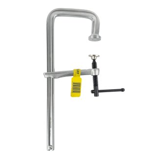 WELDINGER Ganzstahl-Schraubzwinge U-Form 120x250 mm für T- und Doppel-T-Profile