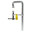 WELDINGER Ganzstahl-Schraubzwinge U-Form 120x250 mm für T- und Doppel-T-Profile