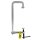 WELDINGER Ganzstahl-Schraubzwinge U-Form 120x250 mm für T- und Doppel-T-Profile