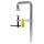 WELDINGER Ganzstahl-Schraubzwinge U-Form 120x250 mm für T- und Doppel-T-Profile