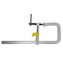 WELDINGER Ganzstahl-Schraubzwinge U-Form 140x300 mm für T- und Doppel-T-Profile