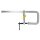 WELDINGER Ganzstahl-Schraubzwinge U-Form 140x300 mm für T- und Doppel-T-Profile