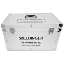 Aktion WELDINGER Fülldraht-Schweißgerät ME 130 mini FLUX mit Schweißbox XL