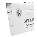 Aktion WELDINGER Fülldraht-Schweißgerät ME 130 mini FLUX mit Schweißbox XL