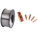 WELDINGER ME 130 mini FLUX ECO Fülldrahtschweißgerät mit Fülldraht und Zubehör