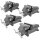 WELDINGER professional Schraubstock 100-200 mm unzerbrechlich leichtgängig feste Basis Rohrspannbacken