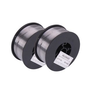 WELDINGER Fülldraht 2 Rollen x 0,9 mm 0,9 kg 10 cm Rollen passend für Güde Rowi usw.