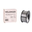 WELDINGER Fülldraht 0,8 mm 1 kg D100 Aktion + Aufbewahrungsdose Kunststoff