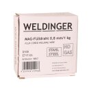 WELDINGER Fülldraht 0,8 mm 1 kg D100 Aktion + Aufbewahrungsdose Kunststoff