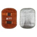 Einzelpack Hase Hand Hitzereflektor Leder aluminisierte Außenseite