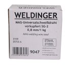 Doppelpack WELDINGER SG2 MAG- 0,8 mm 1,0 kg Universalschweißdraht verkupfert