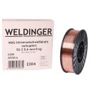 Doppelpack WELDINGER SG2 MAG-0,6 mm 5,0 kg 200er Rolle...