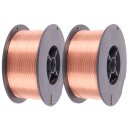 Doppelpack WELDINGER MIG-Lötdraht CUSi-3 0,8 mm 1 kg...