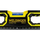 Wasserwaagen Set 230-1200 mm 5 Stück magnetisch Top View zwei Libellen WELDINGER