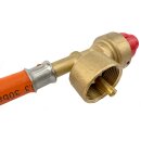 GARDINGER Camping Universal-Kartuschen Kocher Safety Camp Allgas einflammig Piezo Zündsicherung Adapterschlauch Softbox