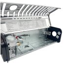 GARDINGER Camping Universal-Kartuschen Kocher Safety Camp Allgas einflammig Piezo Zündsicherung Adapterschlauch Softbox