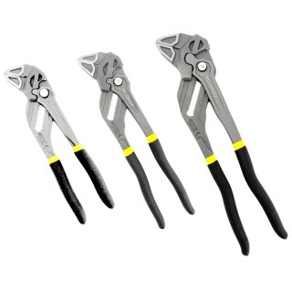 3er-Set Zangenschlüssel 7"/10"/12" 180-300 mm WELDINGER