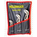 3er-Set Wasserpumpenzangen 7"/10"/12" 180-300 mm WELDINGER