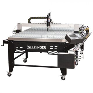 CNC-Plasmaschneidtisch CUT2500 1,20mx2,5m Komplettset von WELDINGER ohne Plasmaschneider