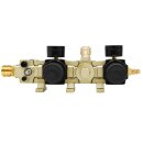 Druckluft Kombination 2-in-1 Entfeuchter Regler / Öl-Nebler 3/8"  (Wartungseinheit)