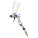 WELDINGER Wasserabscheider mini für Druckluftwerkzeuge mit Schnellkupplungen